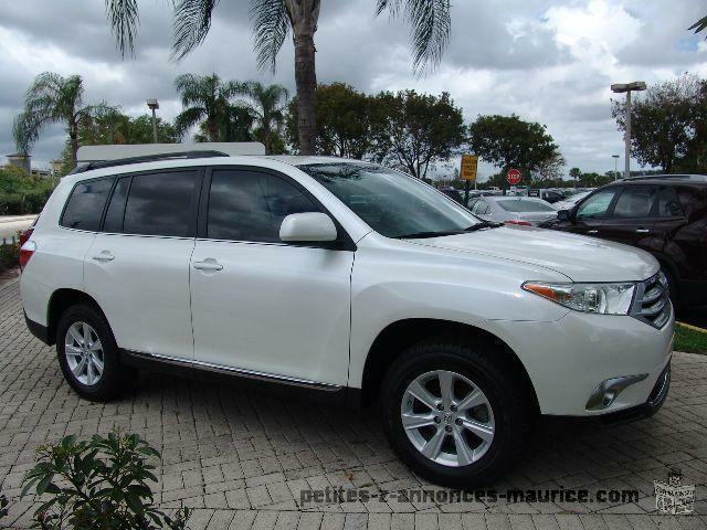 For Sale 2012 TOYOTA HIGHLANDER SE (White)