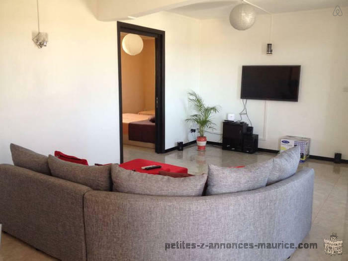 appartement de 2 grandes chambres, équipée VIP