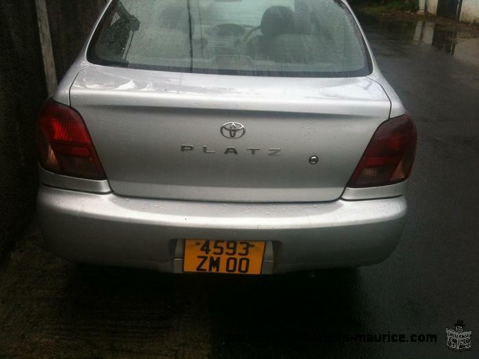 A vendre urgent Toyota Platz