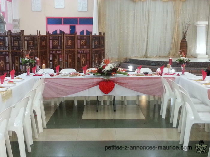 DECORATION DE TABLE ET BOUQUETS DE FLEURS