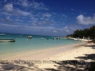 Beach-front duplex on rent (long-term) at Trou d'eau Douce