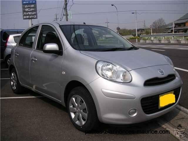 Nissan March silver 1200cc