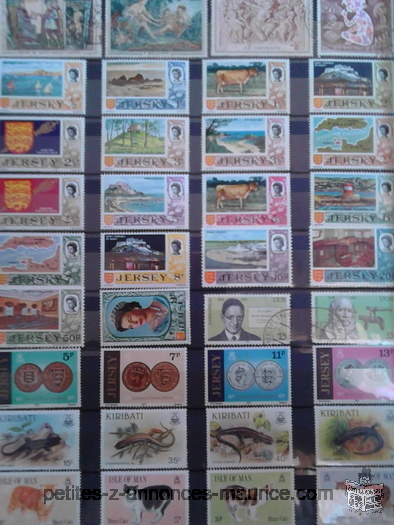 3 Stamps Album (very rare) of Mauritius and the World