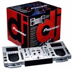 DJ BOX 1 PRO CD PLAYER PACKAGE