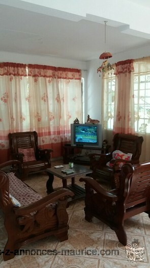 Fully furnished and equipped House for Rent at Grand Gaube