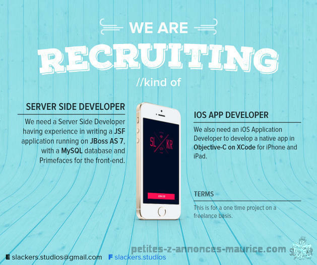 We are Recruiting! Kind of.