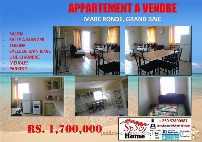 Appartement a Vendre Mare Ronde ,Grand Baie