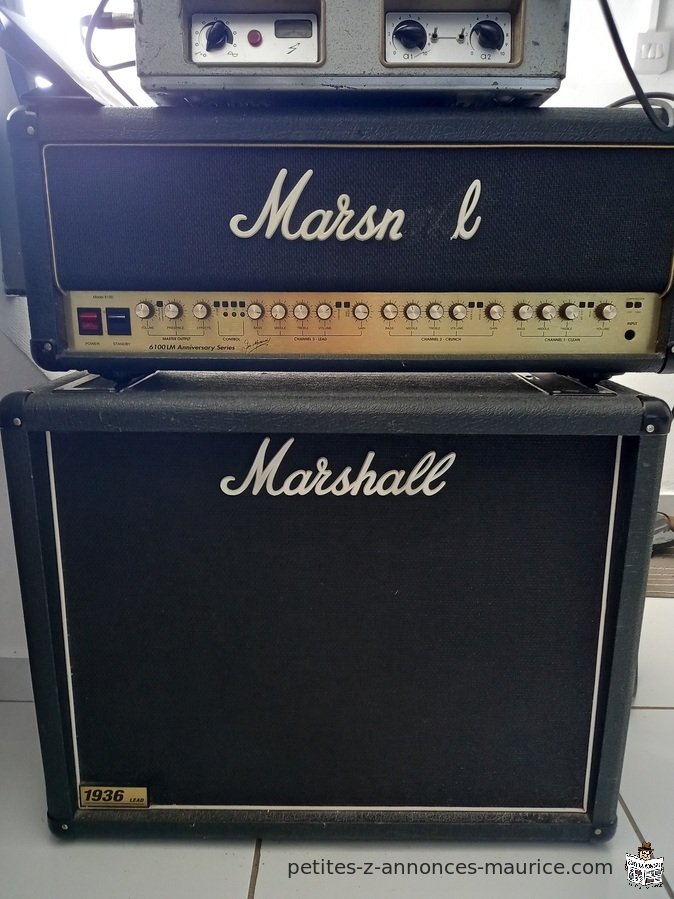 Vends Ampli Marshall 6100 LM Anniversary series