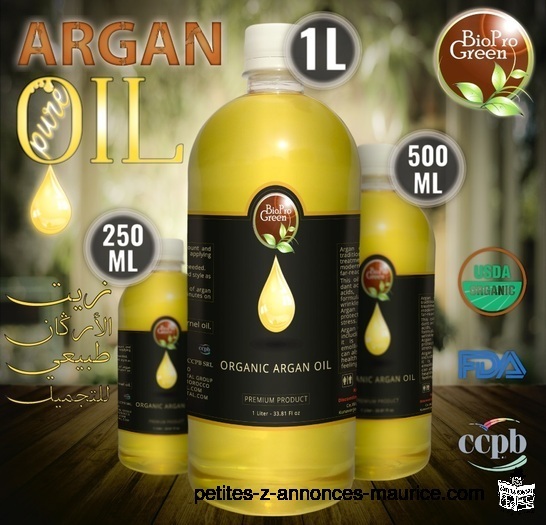 Vente d'huile d'argan bio