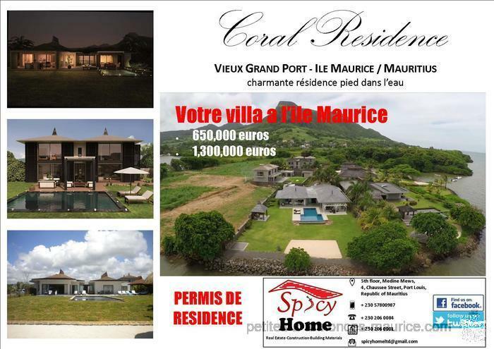 Villa a Vendre, Vieux Grand Port