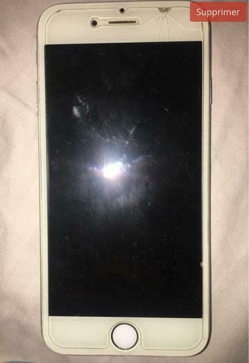 iPhone 6 silver 64gb bloqué